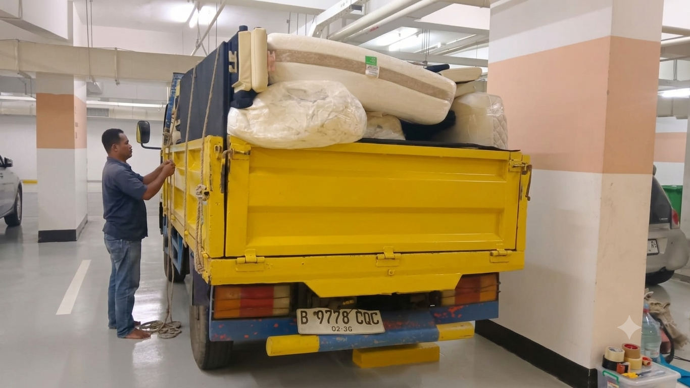 Pengangkutan Ke Armada Truk